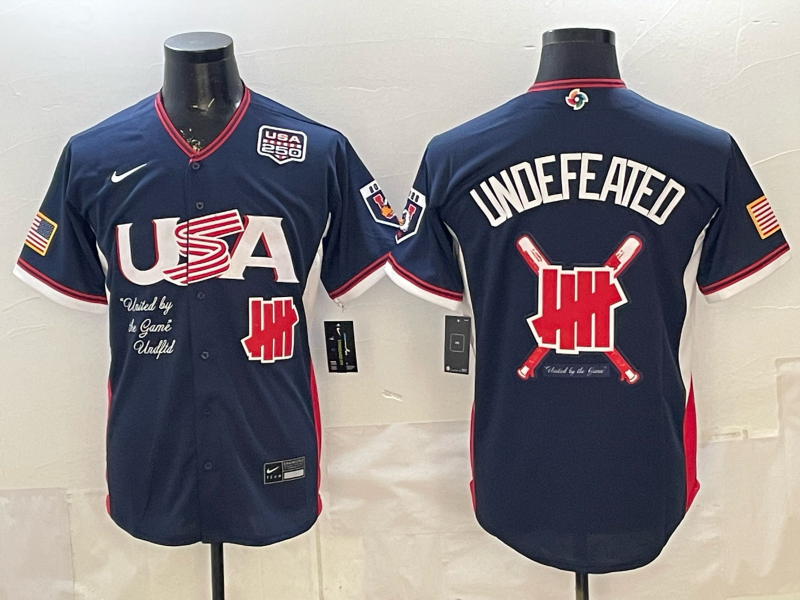 USA National Embroidered Baseball Team 2026 World Cup Team Jersey T-shirt