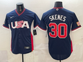 USA National Embroidered Baseball Team 2026 World Cup Team Jersey T-shirt