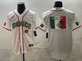 MEXICO National Embroidered Baseball Team 2026 World Cup Team Jersey T-shirt