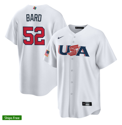 Baseball World Cup USA National Team Baseball Uniform Tee