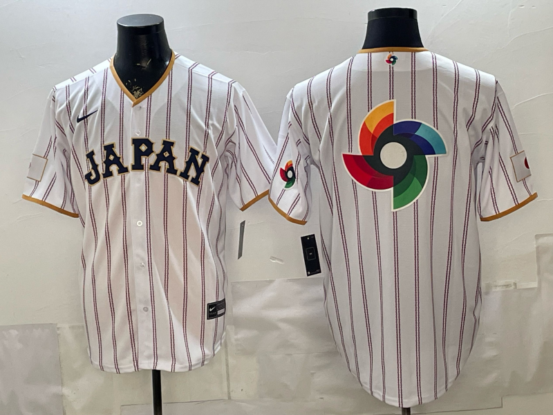 JAPAN National Embroidered Baseball Team 2026 World Cup Team Jersey T-shirt