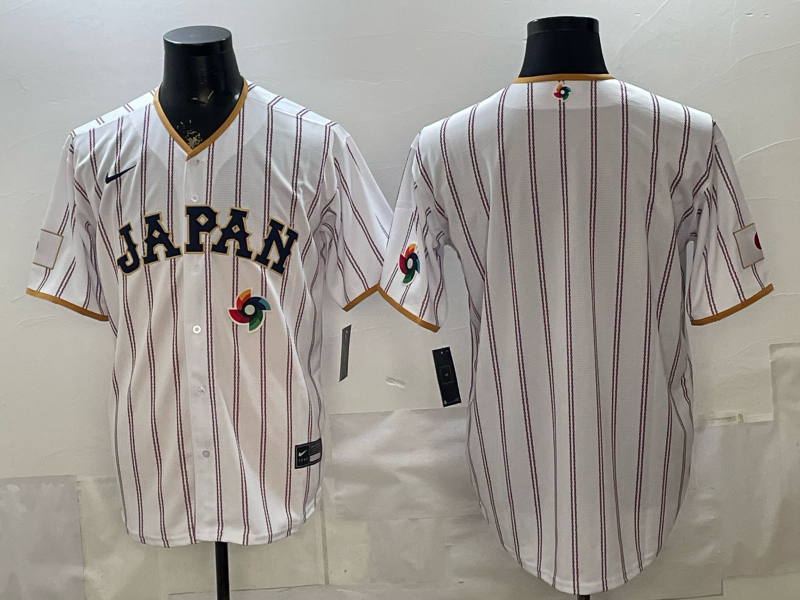 JAPAN National Embroidered Baseball Team 2026 World Cup Team Jersey T-shirt