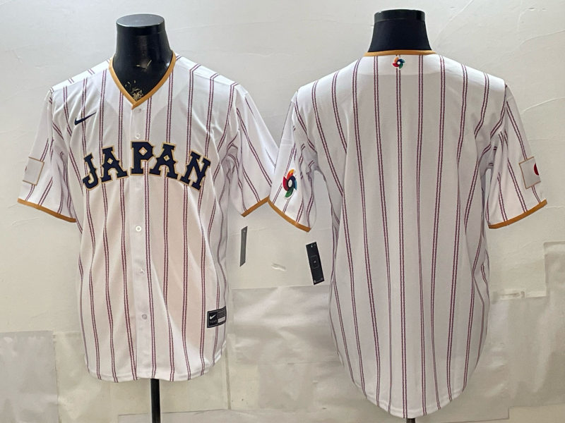 JAPAN National Embroidered Baseball Team 2026 World Cup Team Jersey T-shirt