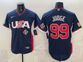 USA National Embroidered Baseball Team 2026 World Cup Team Jersey T-shirt