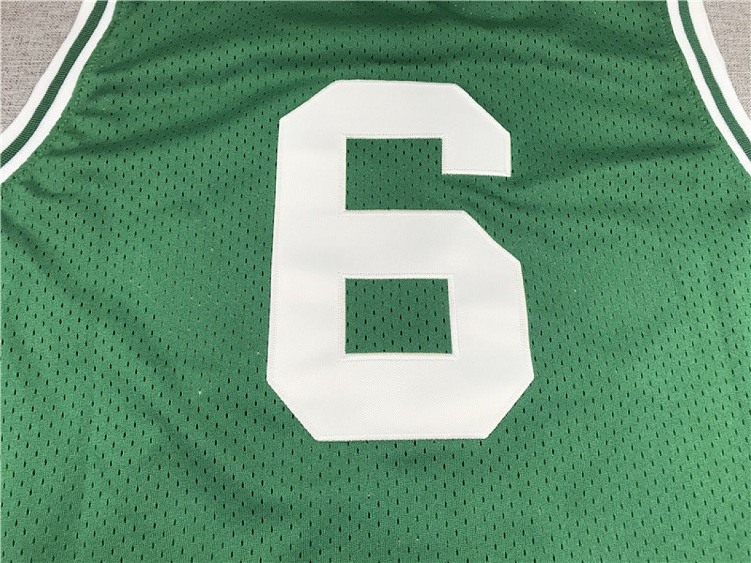 NBA Retro Celtics #6 Jersey