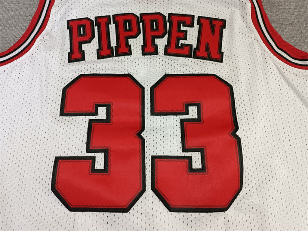 Chicago Pippen #33 NBA Retro Embroidered Jersey – Sizes S-XXXL