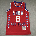 Los Angeles Lakers Kobe Bryant #8 2003 NBA All-Star Game Retro Embroidered Jersey – Sizes S-XXXL