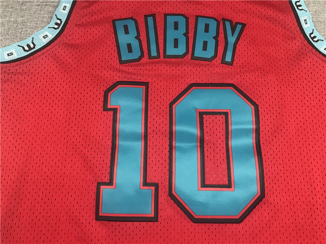 Mike Bibby #10 Memphis Grizzlies NBA Retro Embroidered Jersey – Sizes S-XXXL