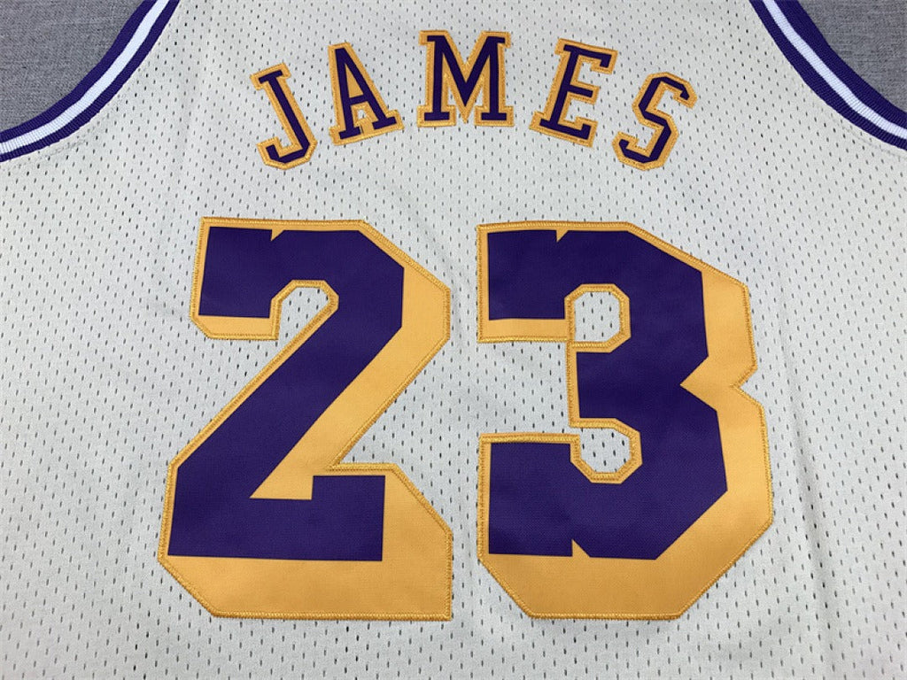 LeBron James #23 Los Angeles Lakers NBA Retro Embroidered Jersey – Sizes S-XXXL
