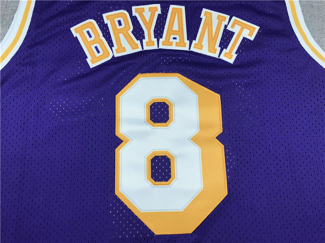 Kobe Bryant #8 Los Angeles Lakers NBA Retro Embroidered Jersey – Sizes S-XXXL