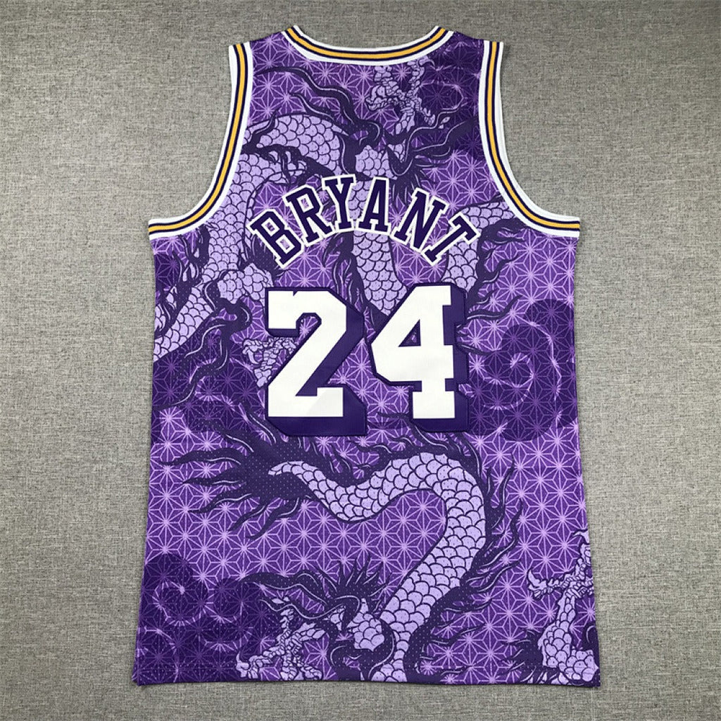 Los Angeles Lakers Kobe Bryant #24 NBA Retro Embroidered Jersey – Sizes S-XXXL