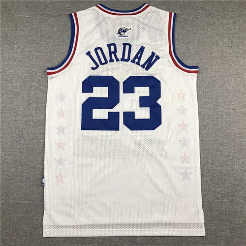 2003 NBA All-Star Game Michael Jordan #23 Retro Embroidered Jersey