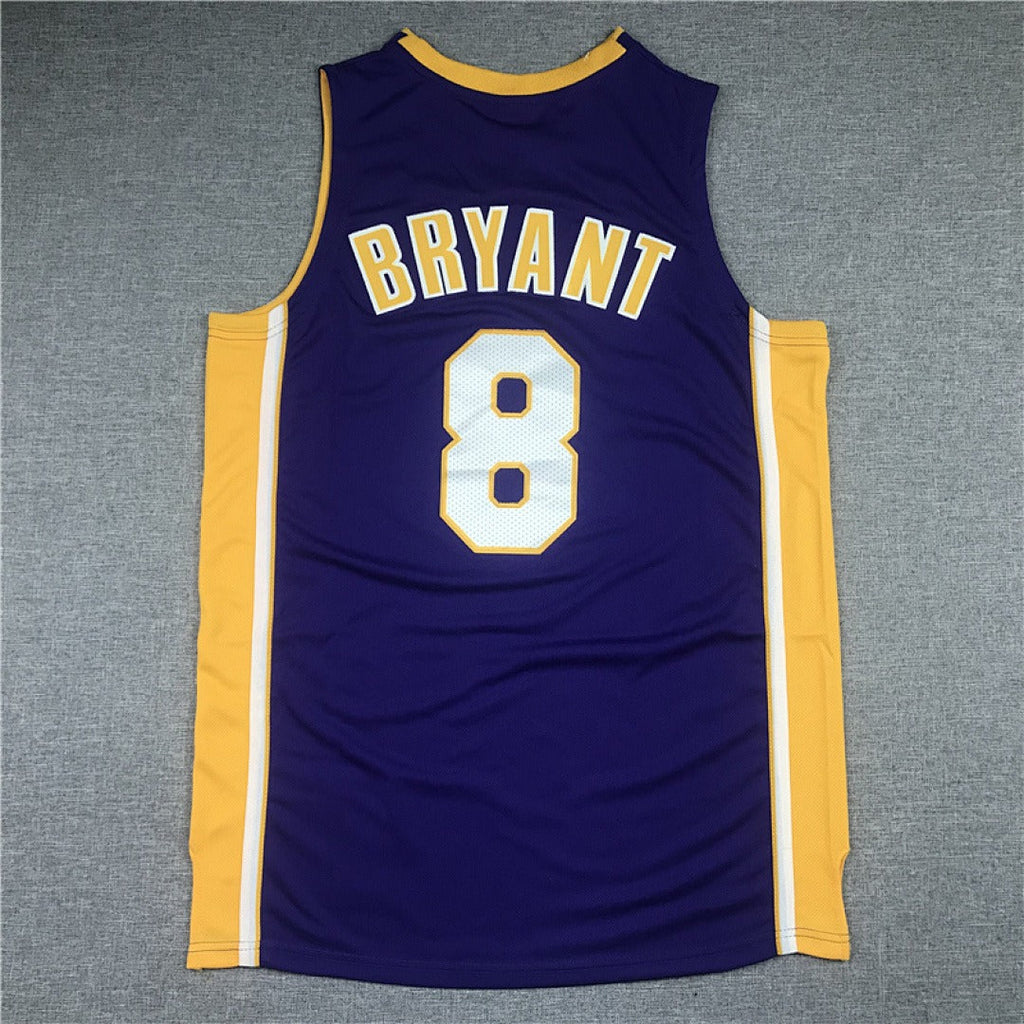 NBA Retro Los Angeles Lakers Kobe Bryant #8 Finals Jersey