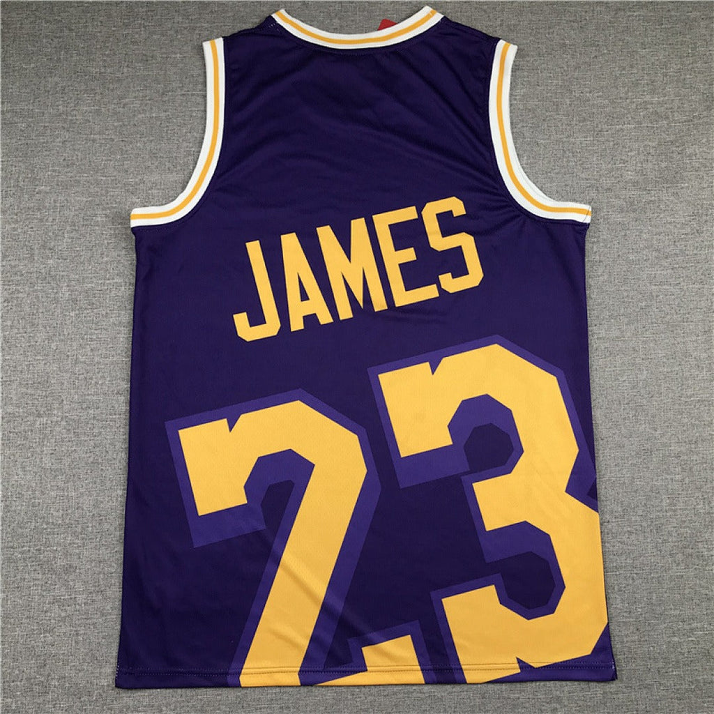 LeBron James #23 NBA Retro Embroidered Jersey