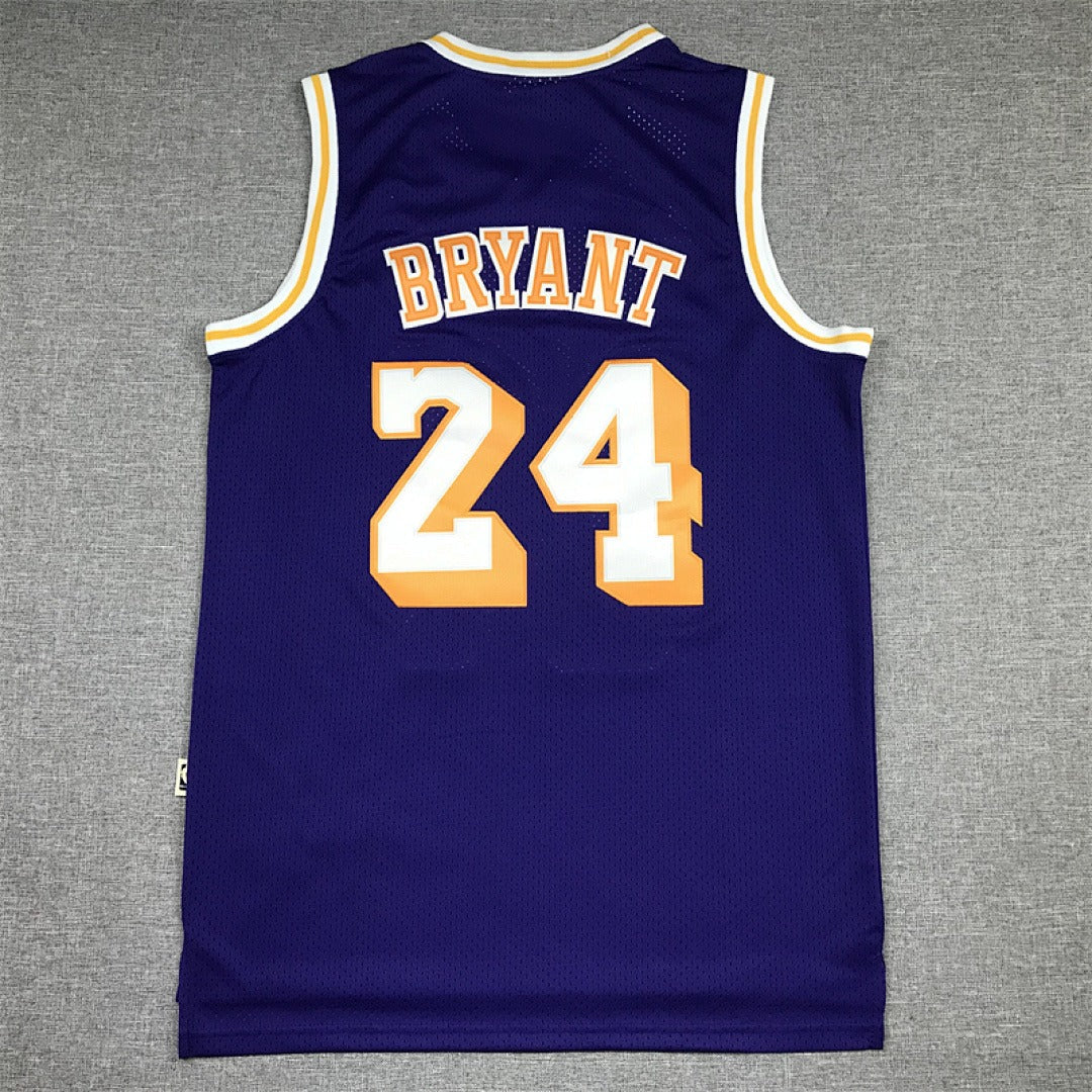 Kobe Bryant #24 Los Angeles Lakers NBA Retro Embroidered Jersey – Sizes S-XXXL