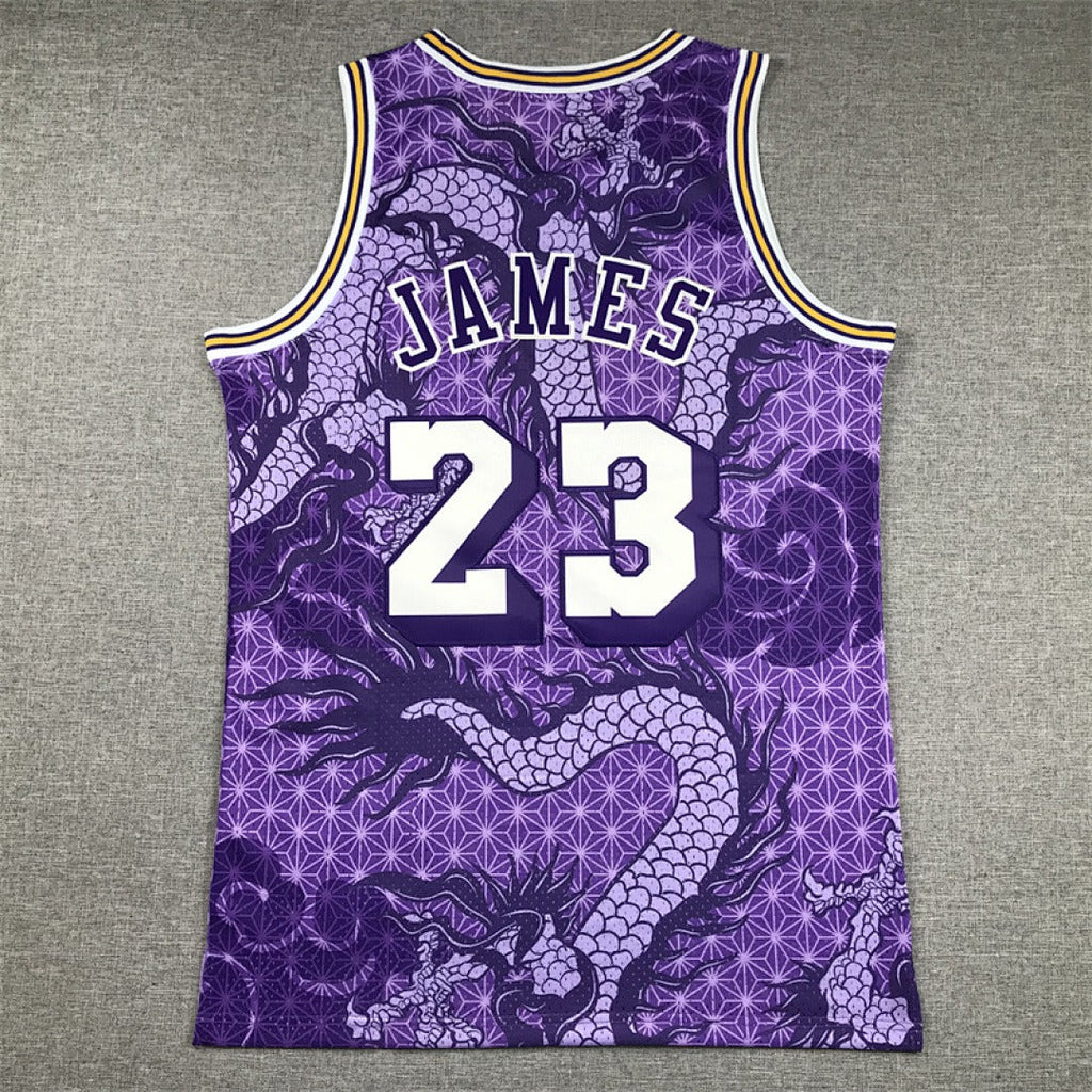 LeBron James #23 Los Angeles Lakers NBA Retro Embroidered Jersey – Sizes S-XXXL