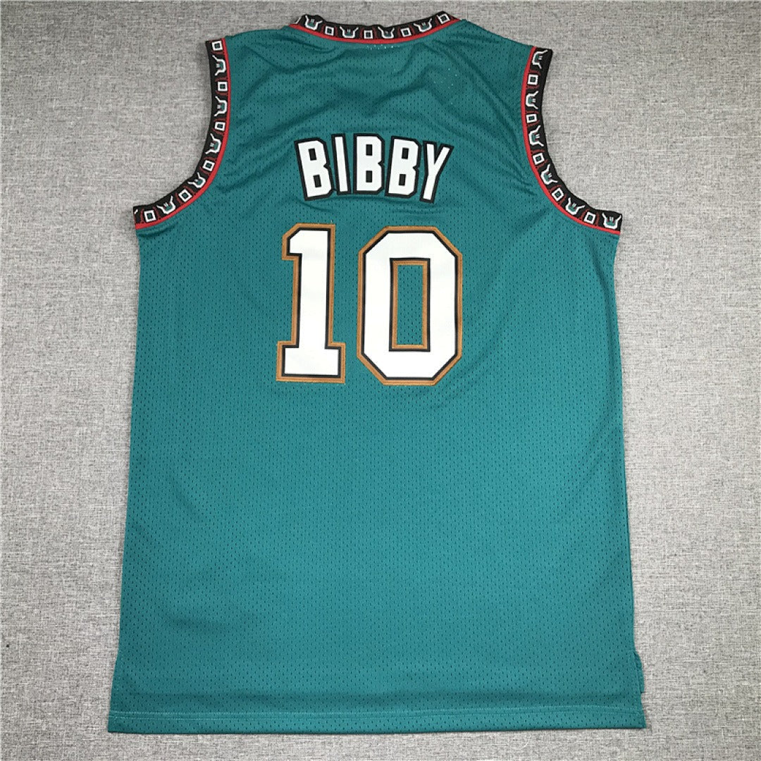 Mike Bibby #10 Memphis Grizzlies NBA Retro Embroidered Jersey – Sizes S-XXXL