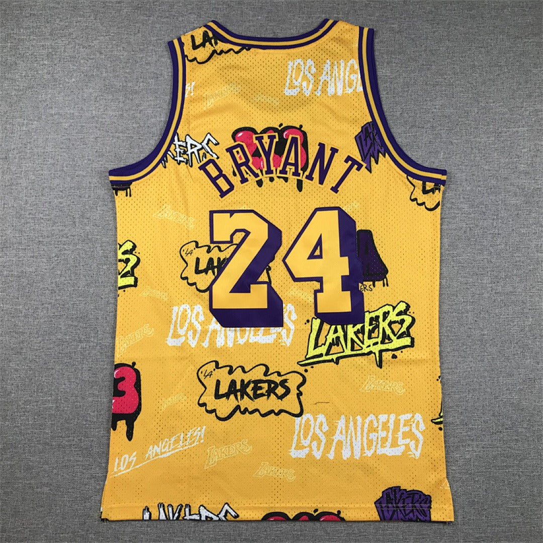 Kobe Bryant #24 Los Angeles Lakers NBA Retro Embroidered Jersey – Sizes S-XXXL
