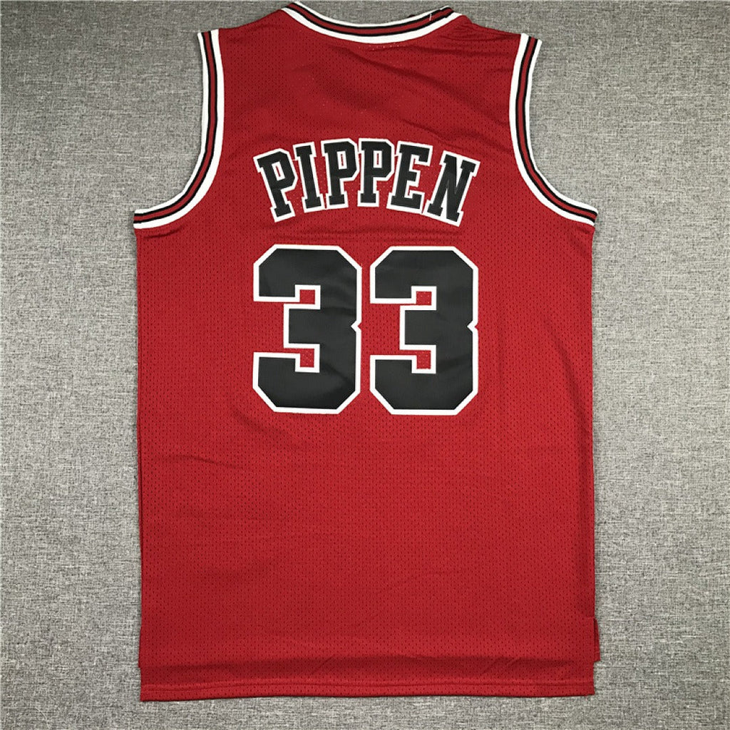 Chicago Pippen #33 NBA Retro Embroidered Jersey – Sizes S-XXXL
