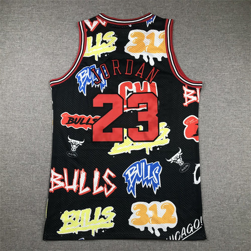 Chicago Jordan #23 NBA Retro Embroidered Jersey – Sizes S-XXXL
