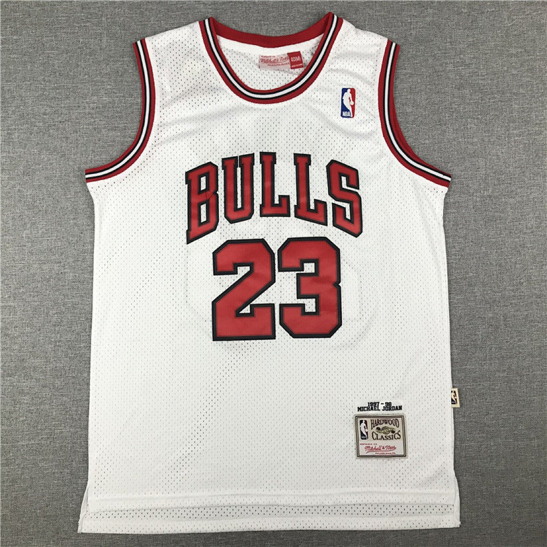 Chicago Bulls Michael Jordan #23 1998 NBA Finals Retro Embroidered Jersey