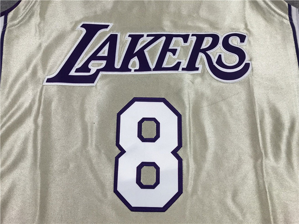 NBA Retro Los Angeles Lakers Kobe Bryant Hall of Fame Jersey #8