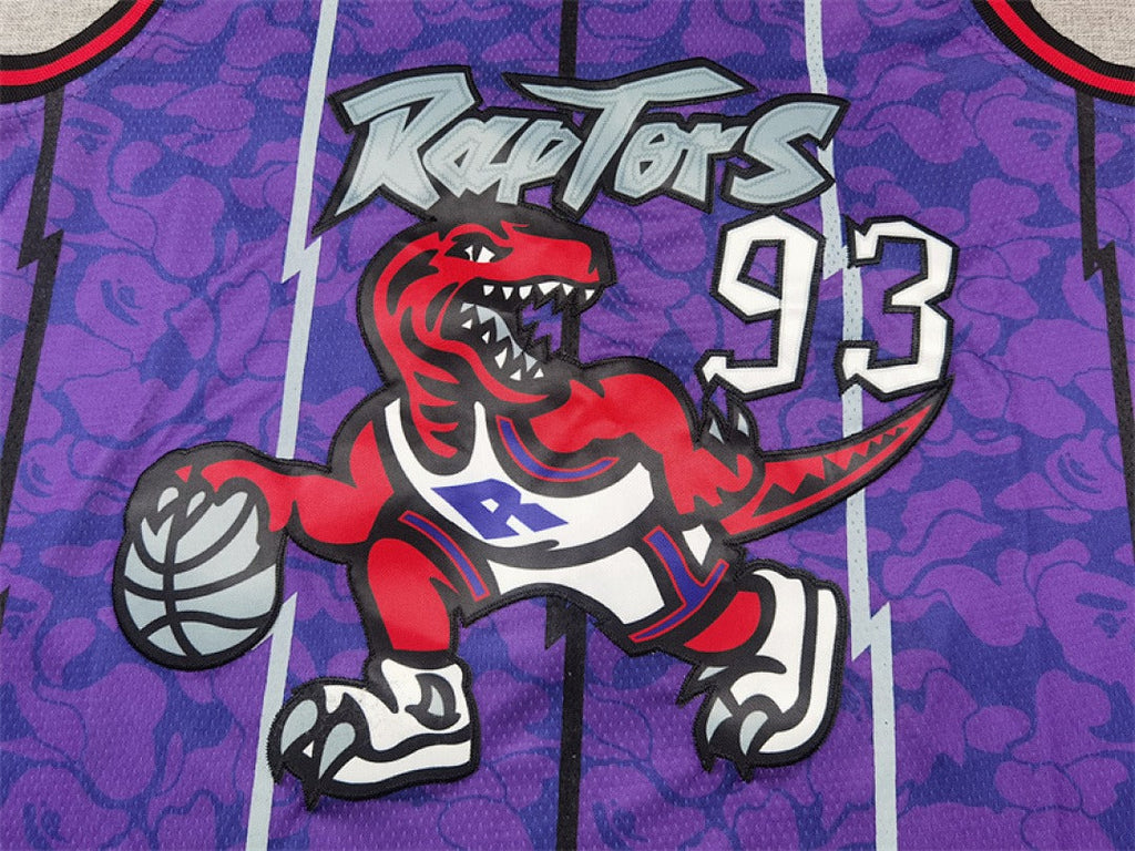 Los Angeles Lakers #93 NBA Retro Collaboration Embroidered Jersey – Sizes S-XXXL