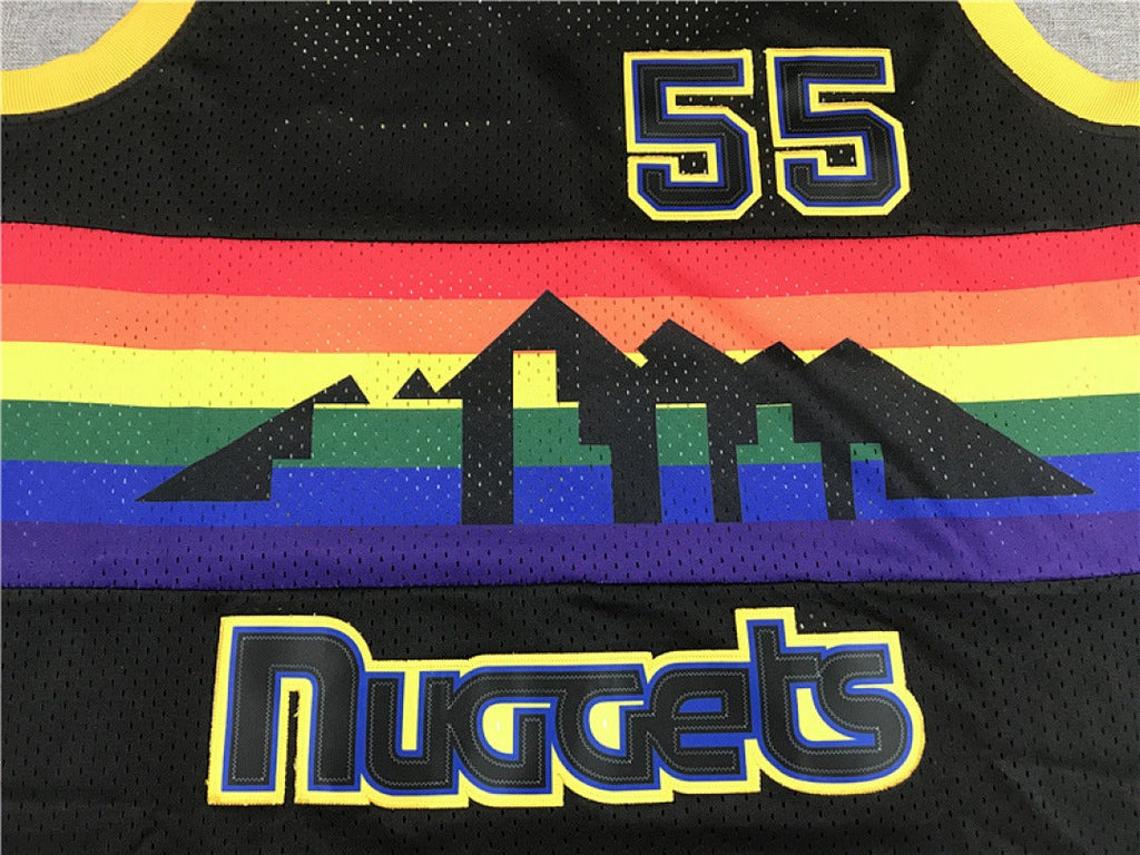 Dikembe Mutombo #55 Denver Nuggets NBA Retro Jersey