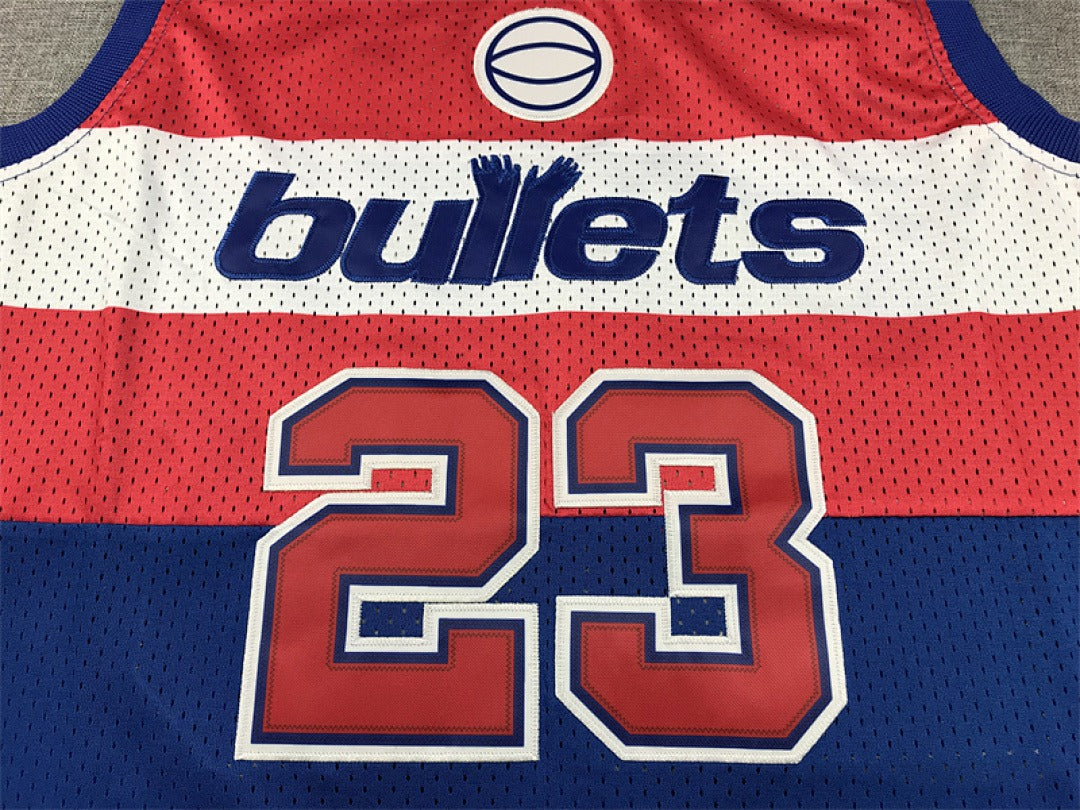 Washington Bullets #23 Michael Jordan Retro NBA Jersey – Sizes S to XXXL