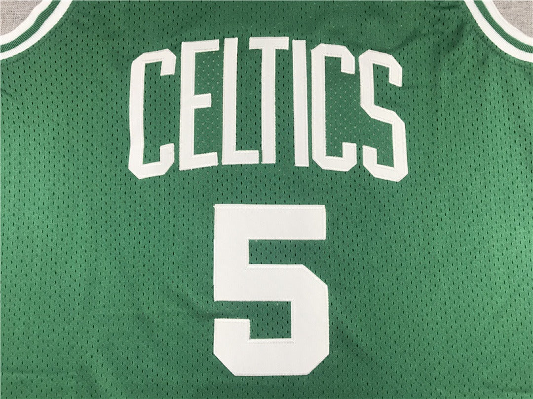 Kevin Garnett #5 Boston Celtics Retro NBA Jersey – Sizes S–XXXL