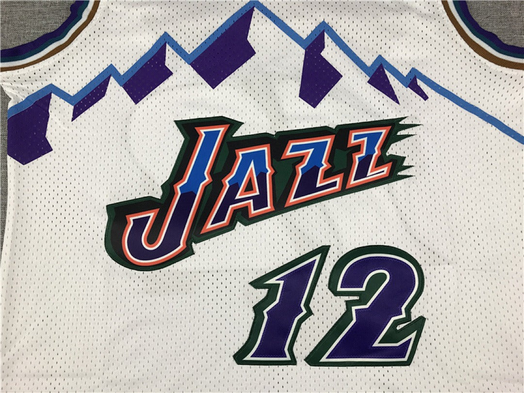 NBA retro version of the Utah Jazz #12 Stockton jersey