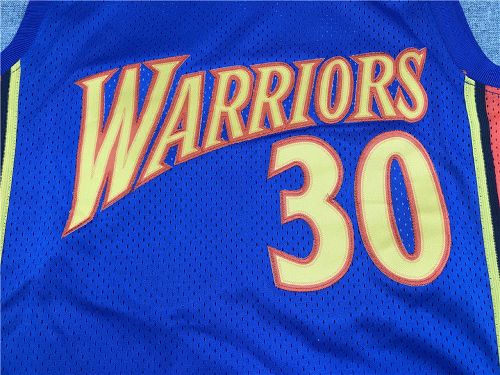 Golden State Warriors #30 Stephen Curry Retro NBA Jersey – Sizes S to XXXL