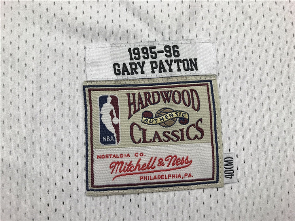 Seattle SuperSonics Gary Payton #20 NBA Retro Embroidered Jersey – Sizes S-XXXL
