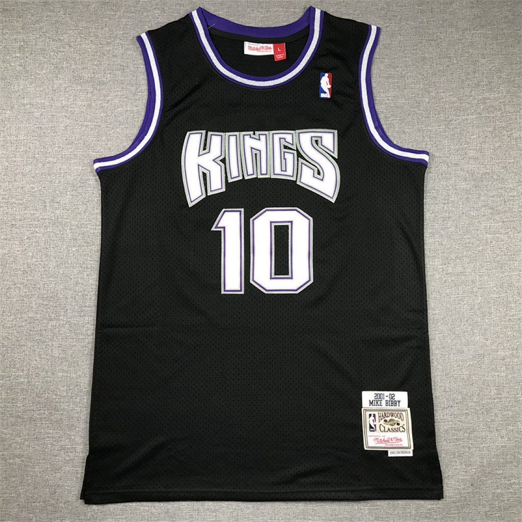 Sacramento Kings Bibby #10 NBA Retro Embroidered Jersey – Sizes S-XXXL