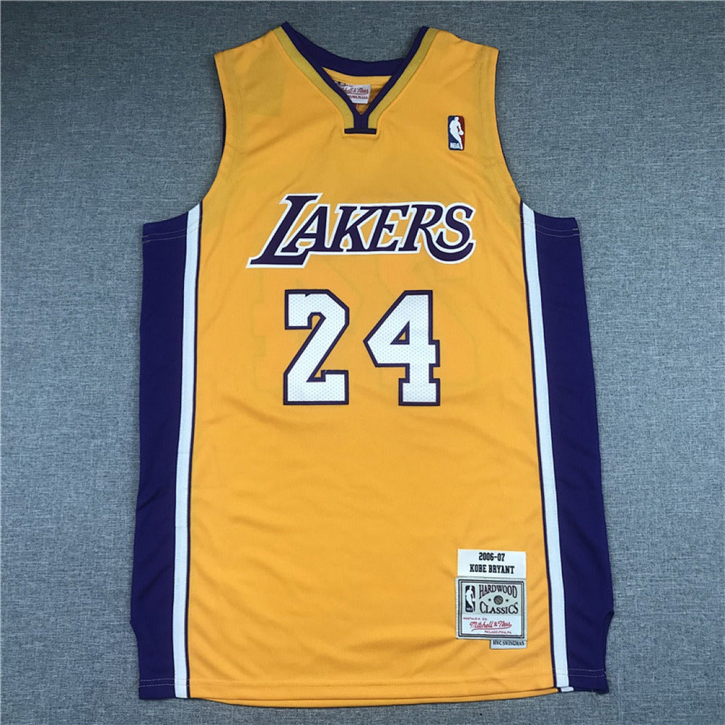 Kobe Bryant #24 Los Angeles Lakers NBA Retro Embroidered Jersey – Sizes S-XXXL