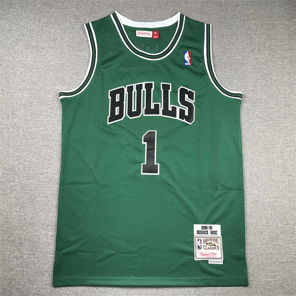 Chicago Rose #1 NBA Retro Embroidered Jersey – Sizes S-XXXL