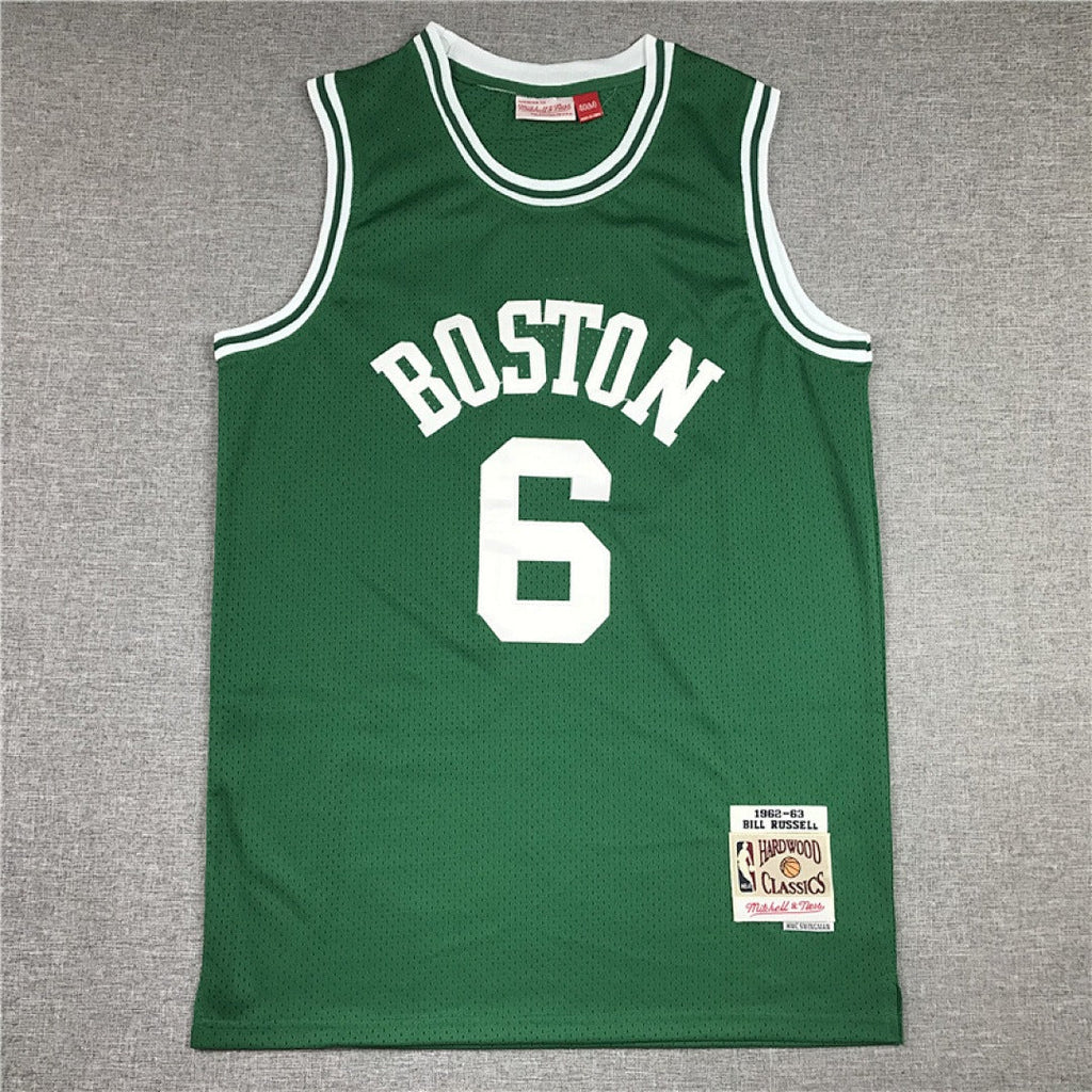 NBA Retro Celtics #6 Jersey
