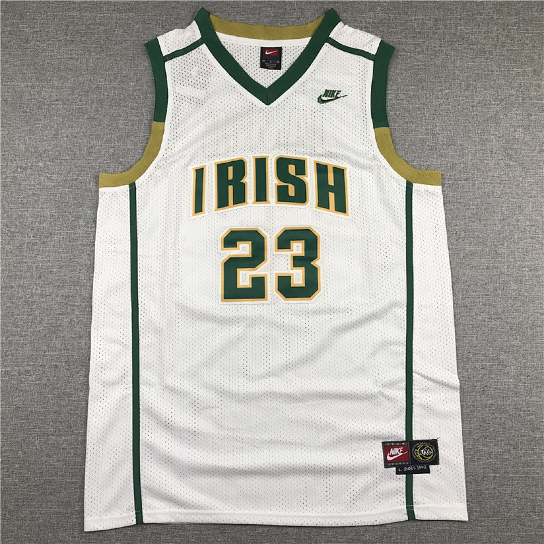 LeBron James #23 High School Retro Basketball Jersey – Sizes S to XXXL