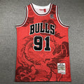 Chicago Rodman #91 NBA Retro Embroidered Jersey – Sizes S-XXXL