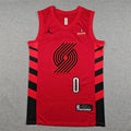 Portland Trail Blazers #0 Damian Lillard Retro NBA Jersey | Sizes S–XXXL