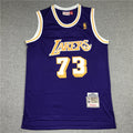 Dennis Rodman #73 Los Angeles Lakers NBA Retro Embroidered Jersey – Sizes S-XXXL