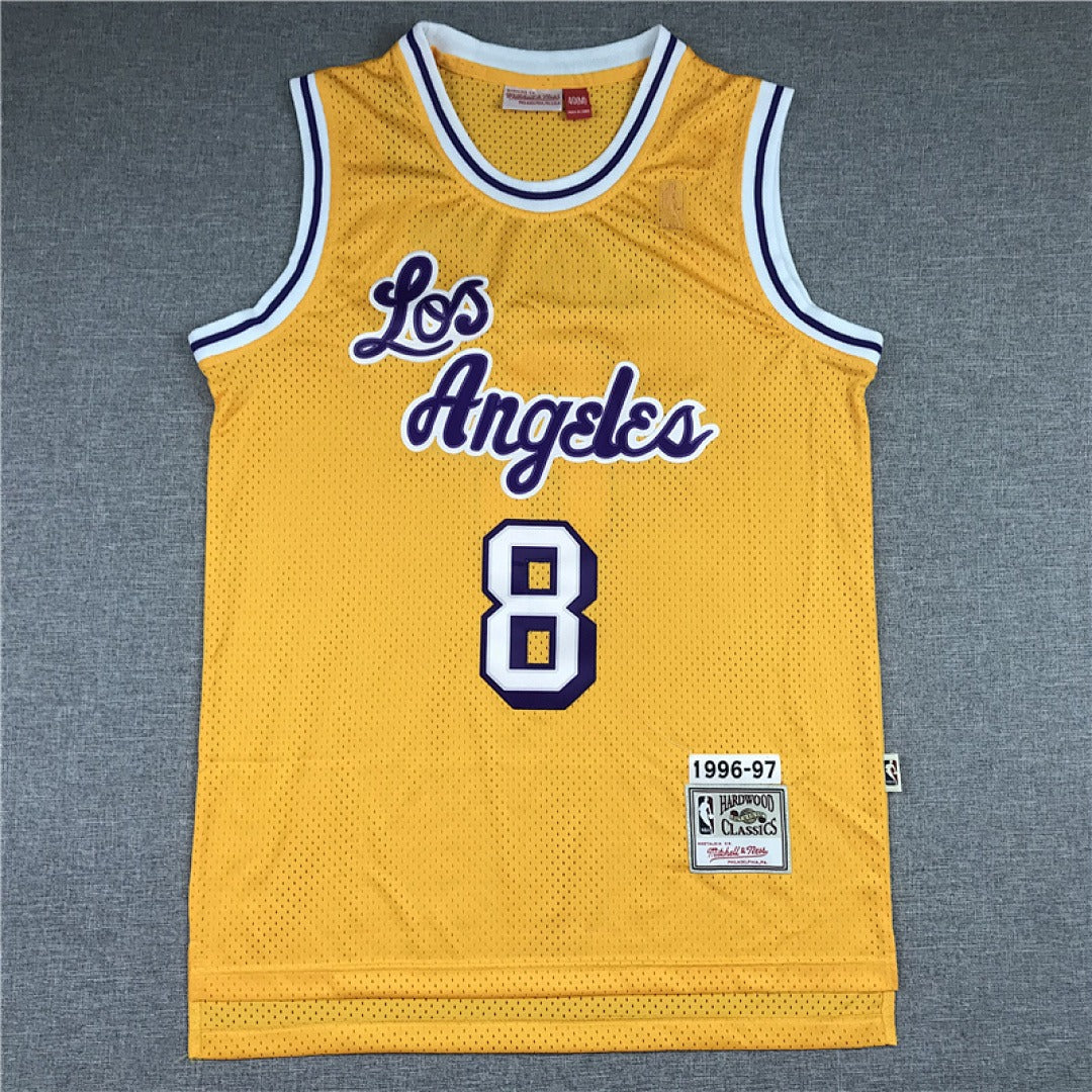 Los Angeles Lakers Kobe Bryant #8 NBA Retro Embroidered Jersey – Sizes S-XXXL