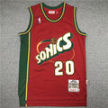 Seattle SuperSonics Gary Payton #20 NBA Retro Embroidered Jersey – Sizes S-XXXL